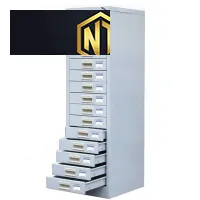 Tủ sắt sơn tĩnh điện gồm 10 ngăn kéo TU15F